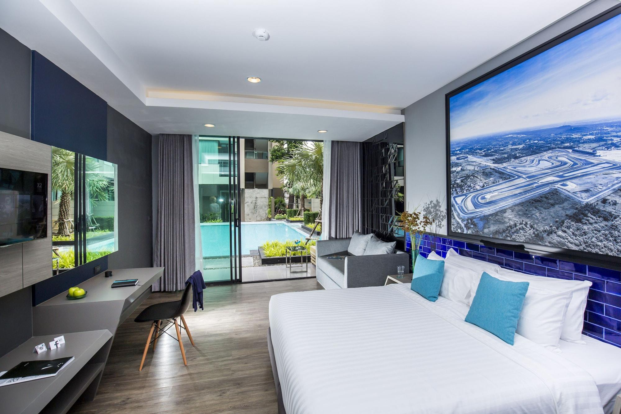 The Crystal Hotel Buriram - Formerly X2 Vibe Buriram Buitenkant foto